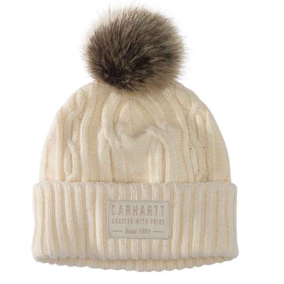 Carhartt Accessories - POM-POM KNIT BEANIE HAT by CARHARTT  NWOT